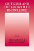 Criticism and the Growth of Knowledge: Volume 4