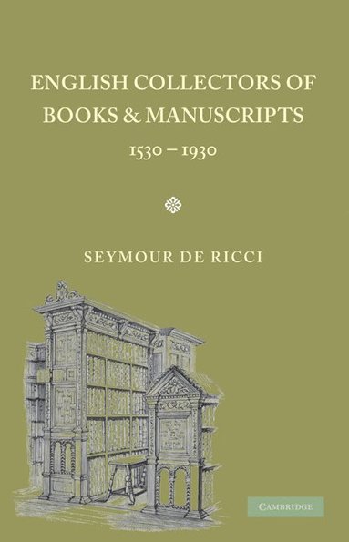 English Collectors of Books and Manuscripts (hftad)