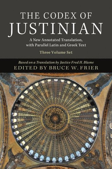 The Codex of Justinian 3 Volume Hardback Set (häftad)