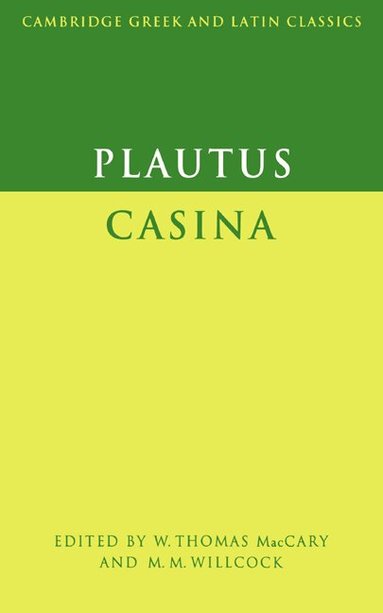 Plautus: Casina (h�ftad)
