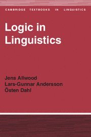 Logic in Linguistics (hftad)