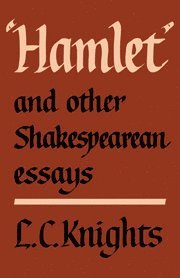 Hamlet and Other Shakespearean Essays (hftad)