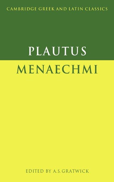 Plautus: Menaechmi (inbunden)