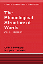 The Phonological Structure of Words (inbunden)