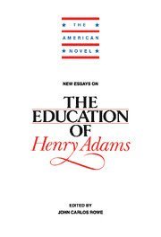 New Essays on The Education of Henry Adams (häftad)