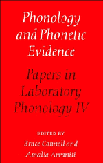 Phonology and Phonetic Evidence (hftad)