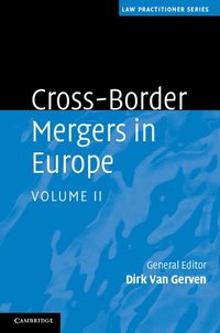 Cross-Border Mergers in Europe (inbunden)