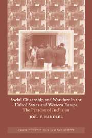 Social Citizenship and Workfare in the United States and Western Europe (häftad)