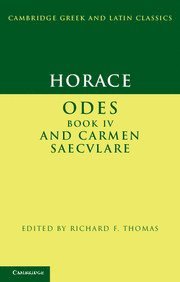 Horace: Odes IV and Carmen Saeculare (häftad)