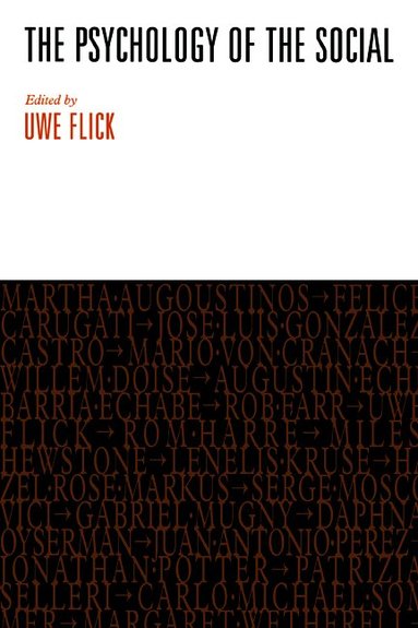 The Psychology of the Social (inbunden)