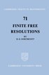 Finite Free Resolutions