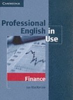 Professional English in Use Finance (hftad)