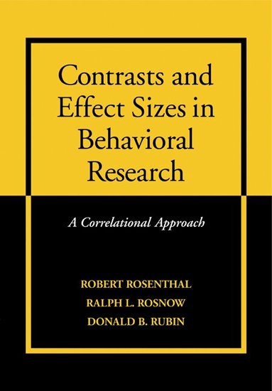 Contrasts and Effect Sizes in Behavioral Research (h�ftad)