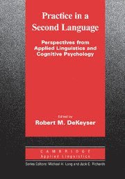 Practice in a Second Language (häftad)