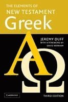 The Elements of New Testament Greek (hftad)