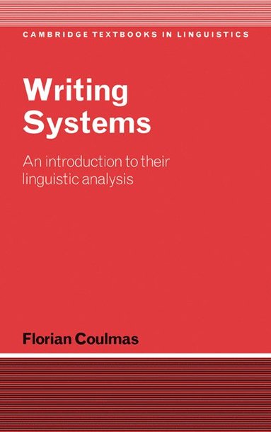 Writing Systems (inbunden)