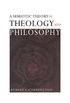 A Semiotic Theory of Theology and Philosophy