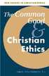 Common Good and Christian Ethics