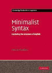 Minimalist Syntax (inbunden)
