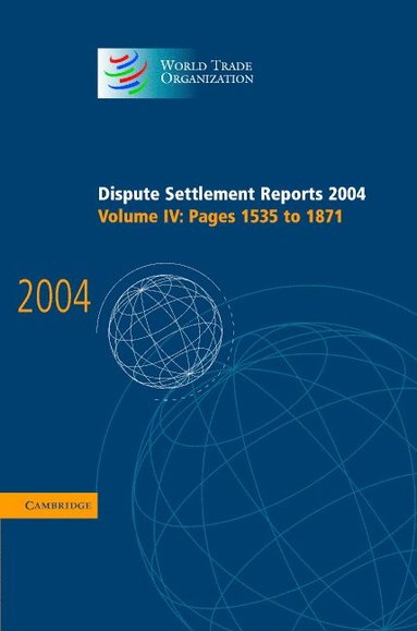 Dispute Settlement Reports 2004 (inbunden)