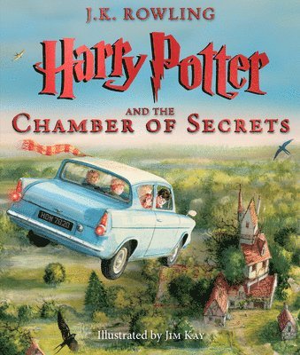 Harry Potter and the Chamber of Secrets: The Illustrated Edition (Harry Potter, Book 2): Volume 2 (inbunden)