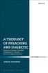 A Theology of Preaching and Dialectic