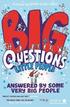Big Questions From Little People . . . Answered By Some Very Big People