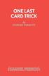 ONE LAST CARD TRICK