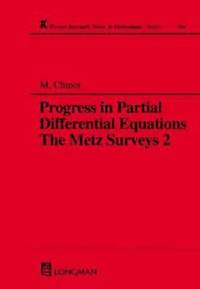 Progress in Partial Differential Equations the Metz Surveys 2 (inbunden)