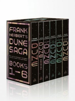 Frank Herbert's Dune Saga 6-Book Boxed Set (hftad)