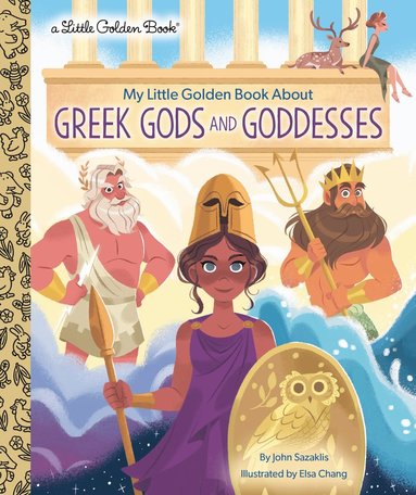My Little Golden Book About Greek Gods and Goddesses (h�ftad)