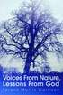 Voices from Nature, Lessons from God