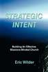 Strategic Intent