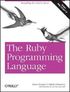 Ruby Programming Language