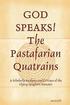 GOD SPEAKS The Pastafarian Quatrains