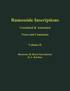 Ramesside Inscriptions, Ramesses II: Royal Inscriptions