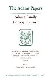 Adams Family Correspondence: Volume 7 (inbunden)