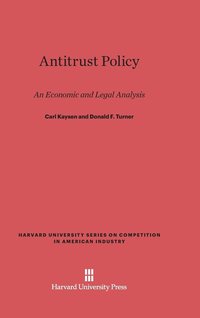 Antitrust Policy (inbunden)