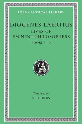 Lives of Eminent Philosophers, Volume II (inbunden)