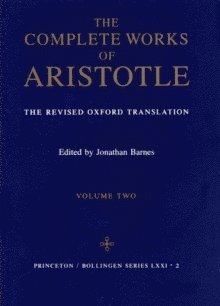 The Complete Works of Aristotle, Volume Two (hftad)