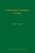 Evolutionary Community Ecology
