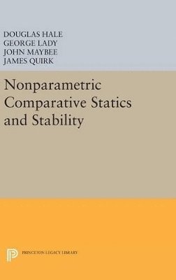 Nonparametric Comparative Statics and Stability (inbunden)