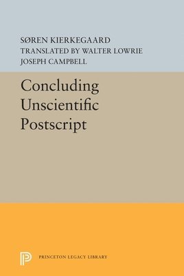 Concluding Unscientific Postscript (inbunden)