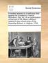 modest answer to a malicious libel against his Excellency Francis Nicholson, Esq; &c. or an examination of that part of Mr. Blair's affidavit, relating to the school-boys of the Grammar-School, in ...