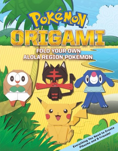 Fold Your Own Alola Region Pokemon (häftad)