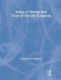 Index Of Names & Titles Of The (inbunden)