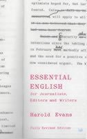 Essential English for Journalists, Editors and Writers (hftad)