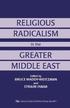Religious Radicalism in the Greater Middle East
