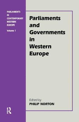 Parliaments in Contemporary Western Europe (inbunden)