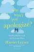 Why Won't You Apologize?